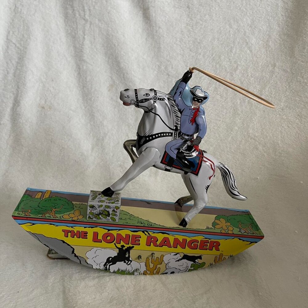Vintage The Lone Ranger toy figure